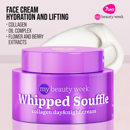 7DAYS | Whipped Souffle |Andlitskrem | Rakagefandi | Stinnandi