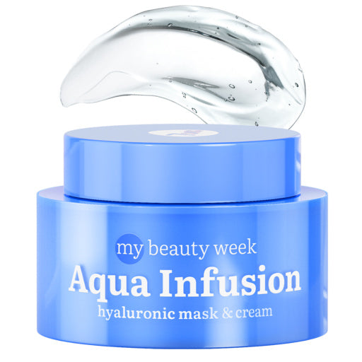 7DAYS | Aqua Infusion | Andlitskrem Og Maski | Rakagefandi | Hýalúrónsýra