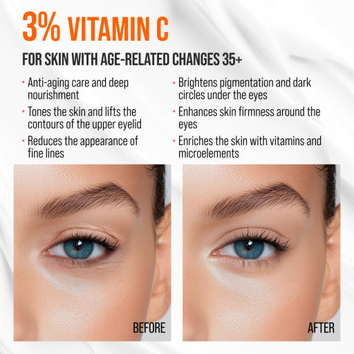 7DAYS | Vitamin C | Augnkrem | Kælandi | C-vítamín
