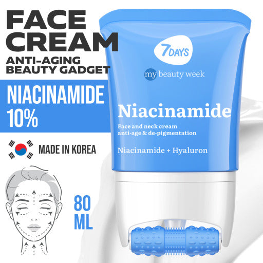 7DAYS | Niacinamide | Háls- Og Andlitskrem | Níasínamíði 80 ML