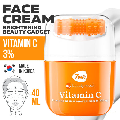 7DAYS | Vitamin C | Háls- Og Andlitskrem | C-vítamín