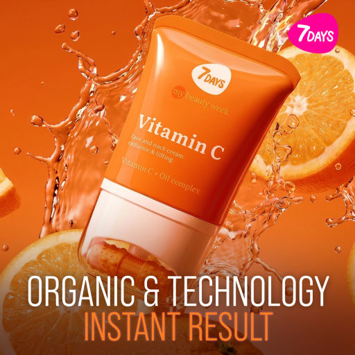 7DAYS | Vitamin C | Háls- Og Andlitskrem | C-vítamín 80 ML