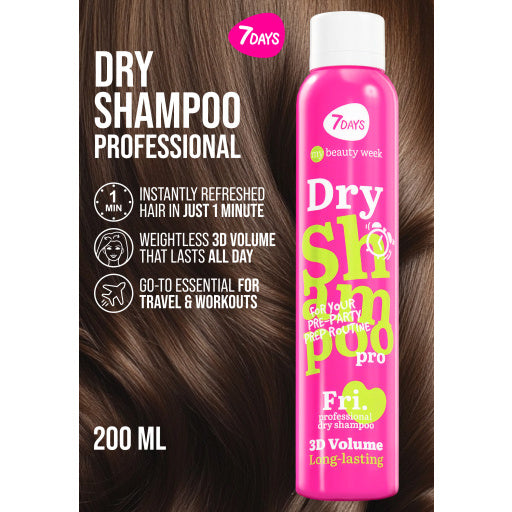 7DAYS | Dry Shampoo | Þurrsjampó | 3D Wolume