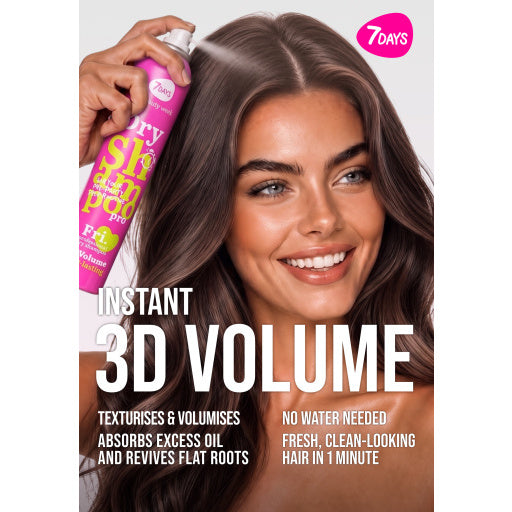 7DAYS | Dry Shampoo | Þurrsjampó | 3D Wolume