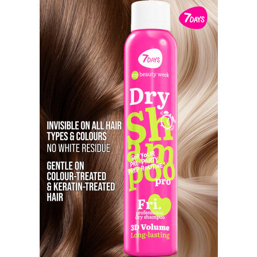 7DAYS | Dry Shampoo | Þurrsjampó | 3D Wolume