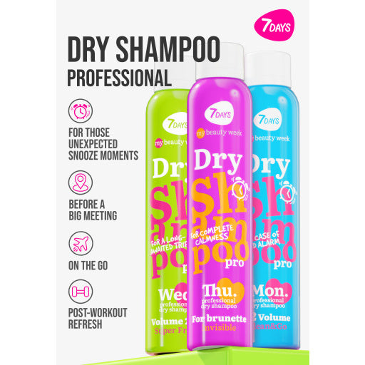 7DAYS | Dry Shampoo | Þurrsjampó | 3D Wolume