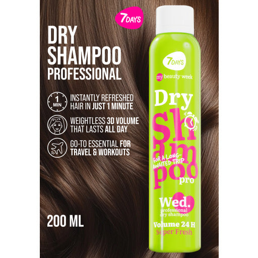 7DAYS | Dry Shampoo | Þurrsjampó | Super fresh