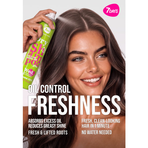 7DAYS | Dry Shampoo | Þurrsjampó | Super fresh