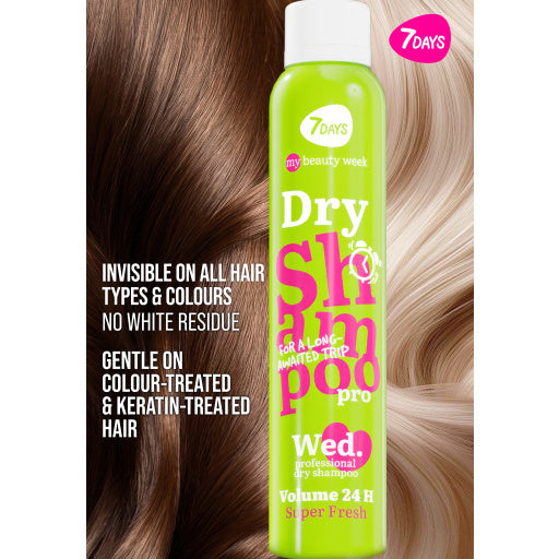 7DAYS | Dry Shampoo | Þurrsjampó | Super fresh