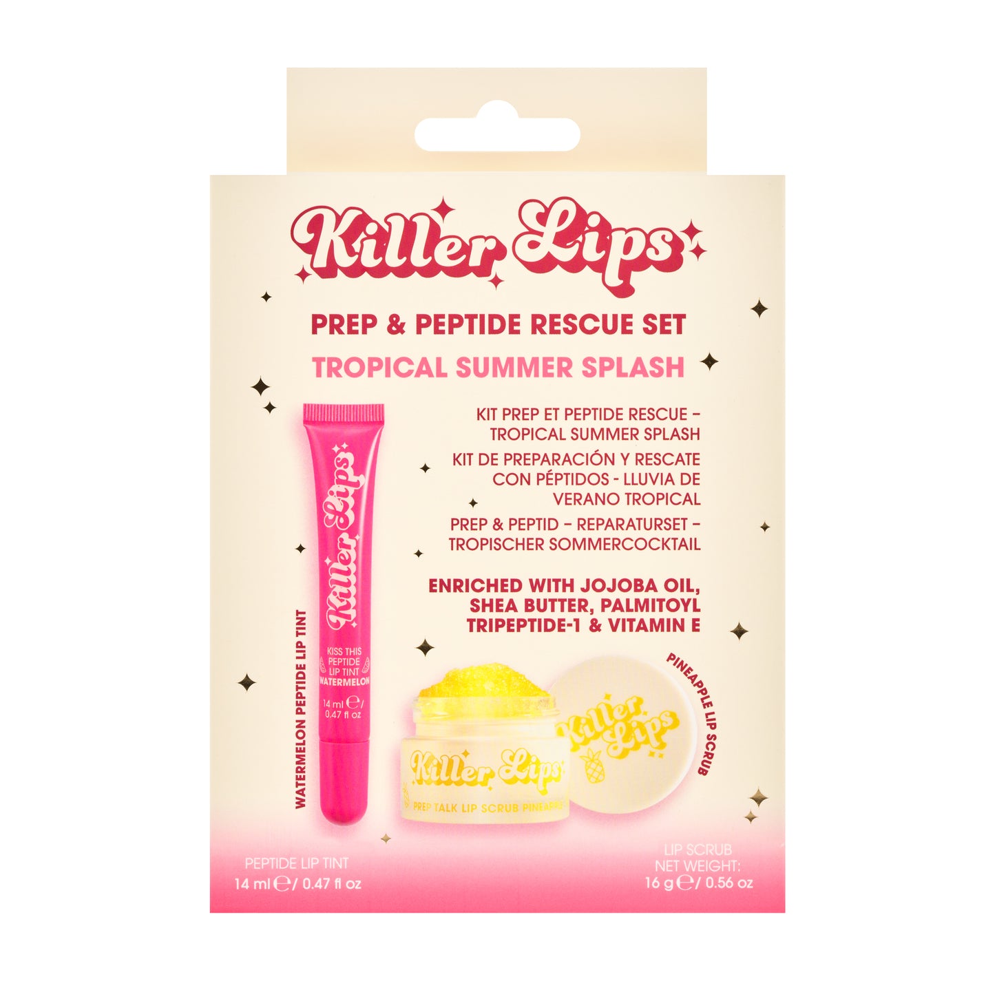 Killer Lips varasett með peptíðum | Tropical Summer Splash