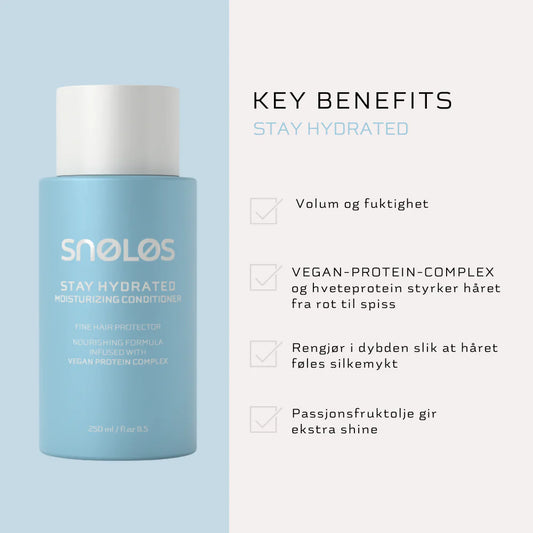 SNØLØS Stay Hydrate Moisturizing Conditioner