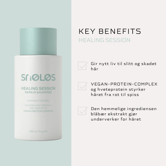 SNØLØS Healing Session Repair Shampoo