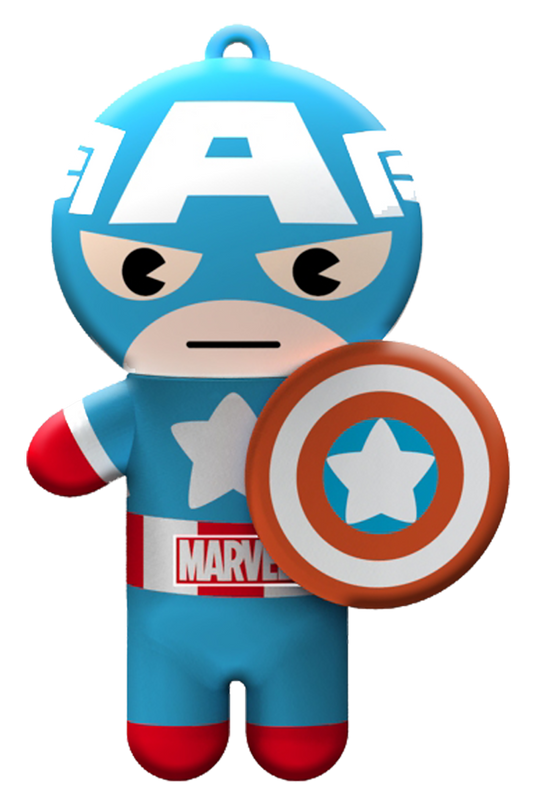 Lip Smacker Captain America Lip Balm - Red, White, Blueberry