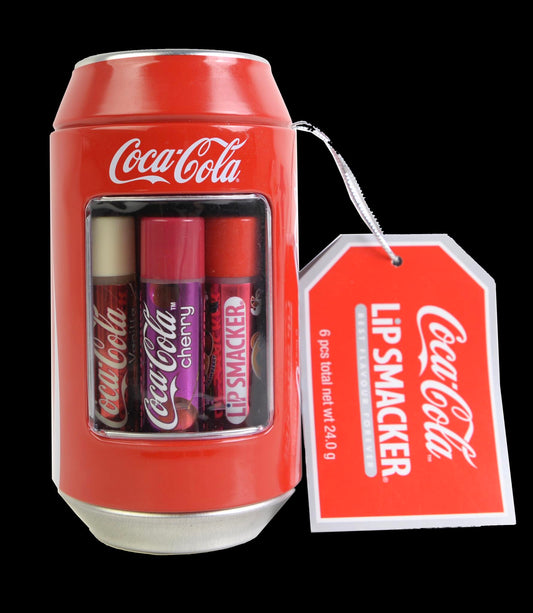 Lip Smacker Coca-Cola Tin Box 6pc Tin Box