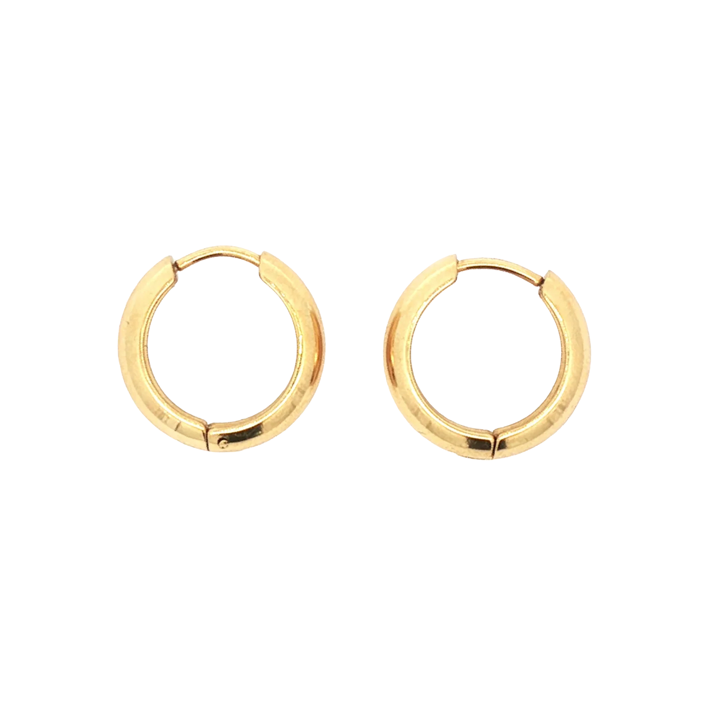 Eyrnalokkar | Steel Hoops | 17 mm