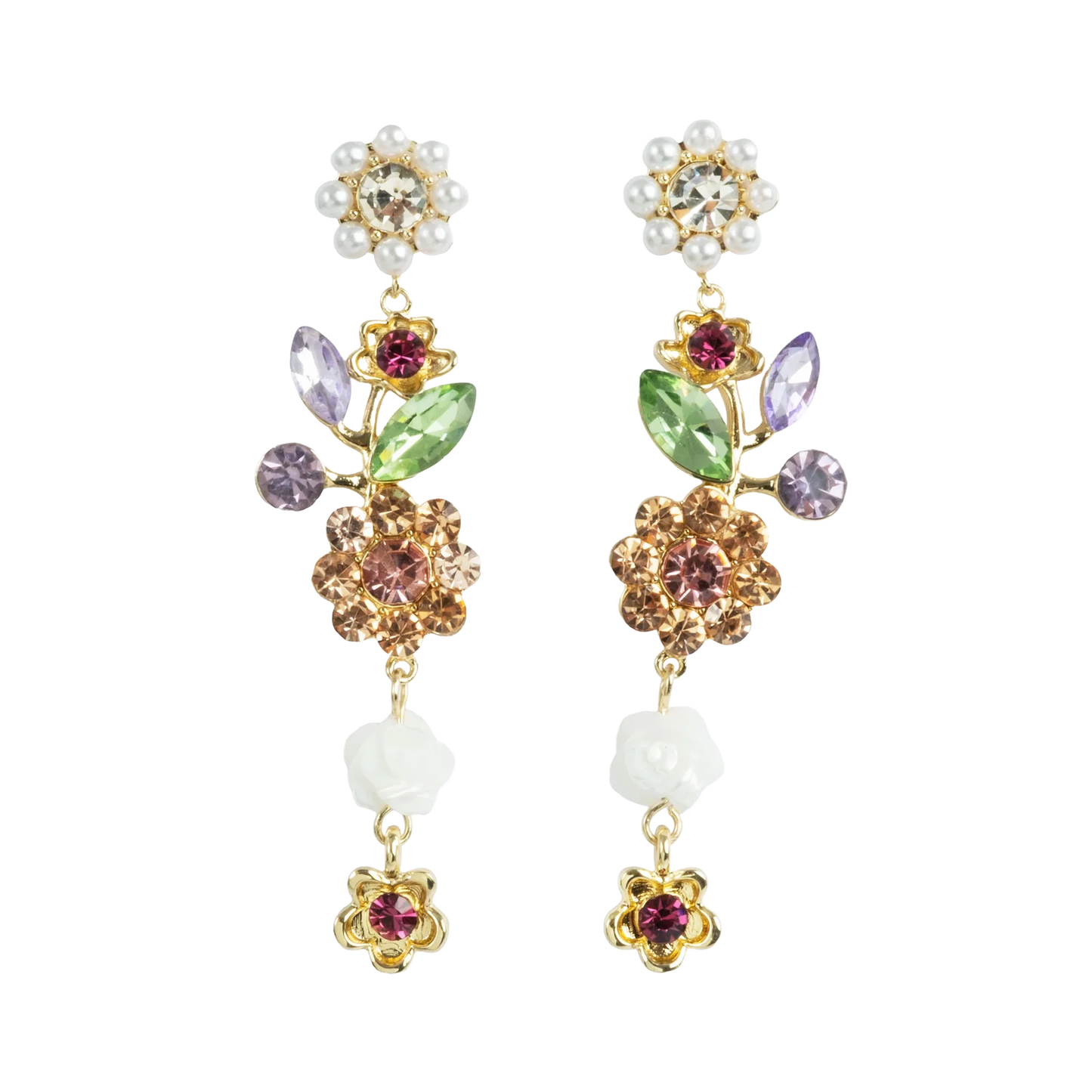 Tone Damli| Eyrnalokkar | Vintage Bloom