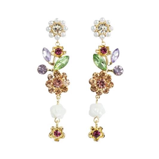 Tone Damli| Eyrnalokkar | Vintage Bloom