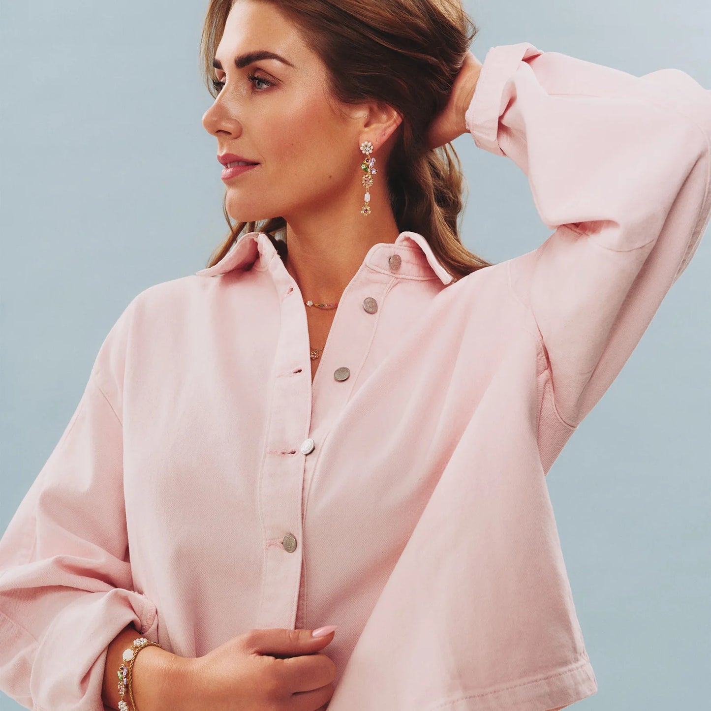Tone Damli| Eyrnalokkar | Vintage Bloom