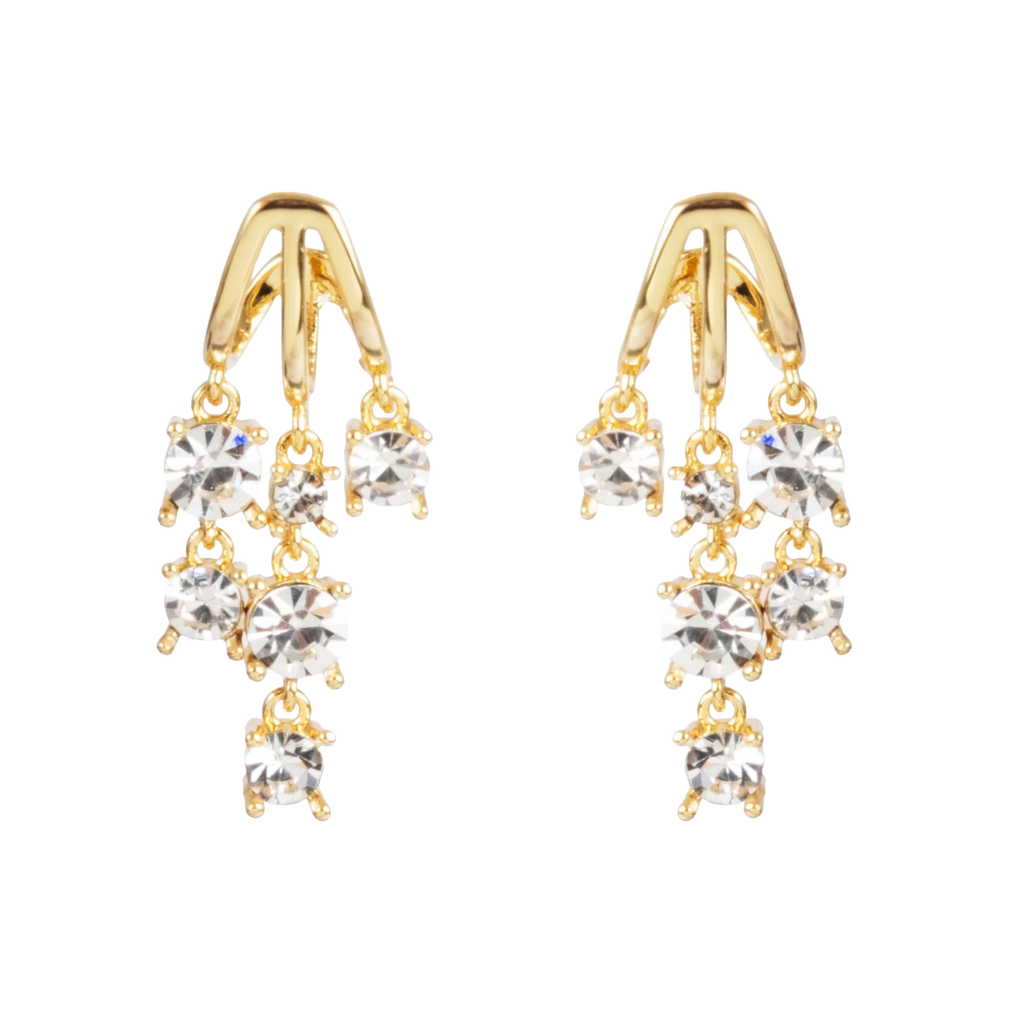 Tone Damli| Eyrnalokkar | Butterflies Crystal