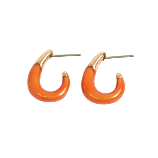 Eyrnalokkar | Organic | Appelsinugulir