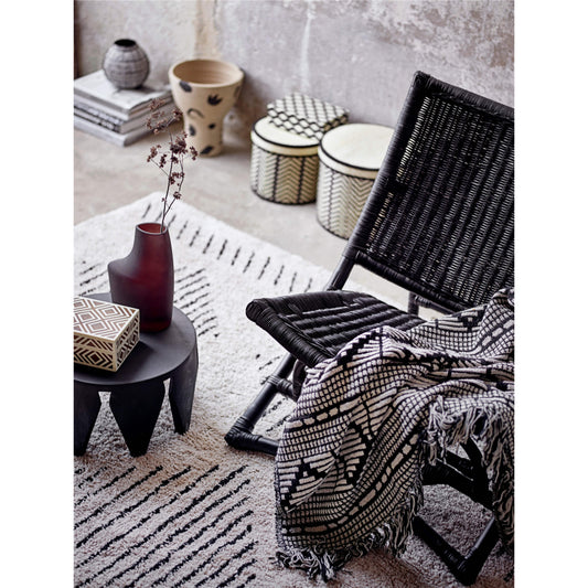 Teppi | Gutte Svart 160x130cm