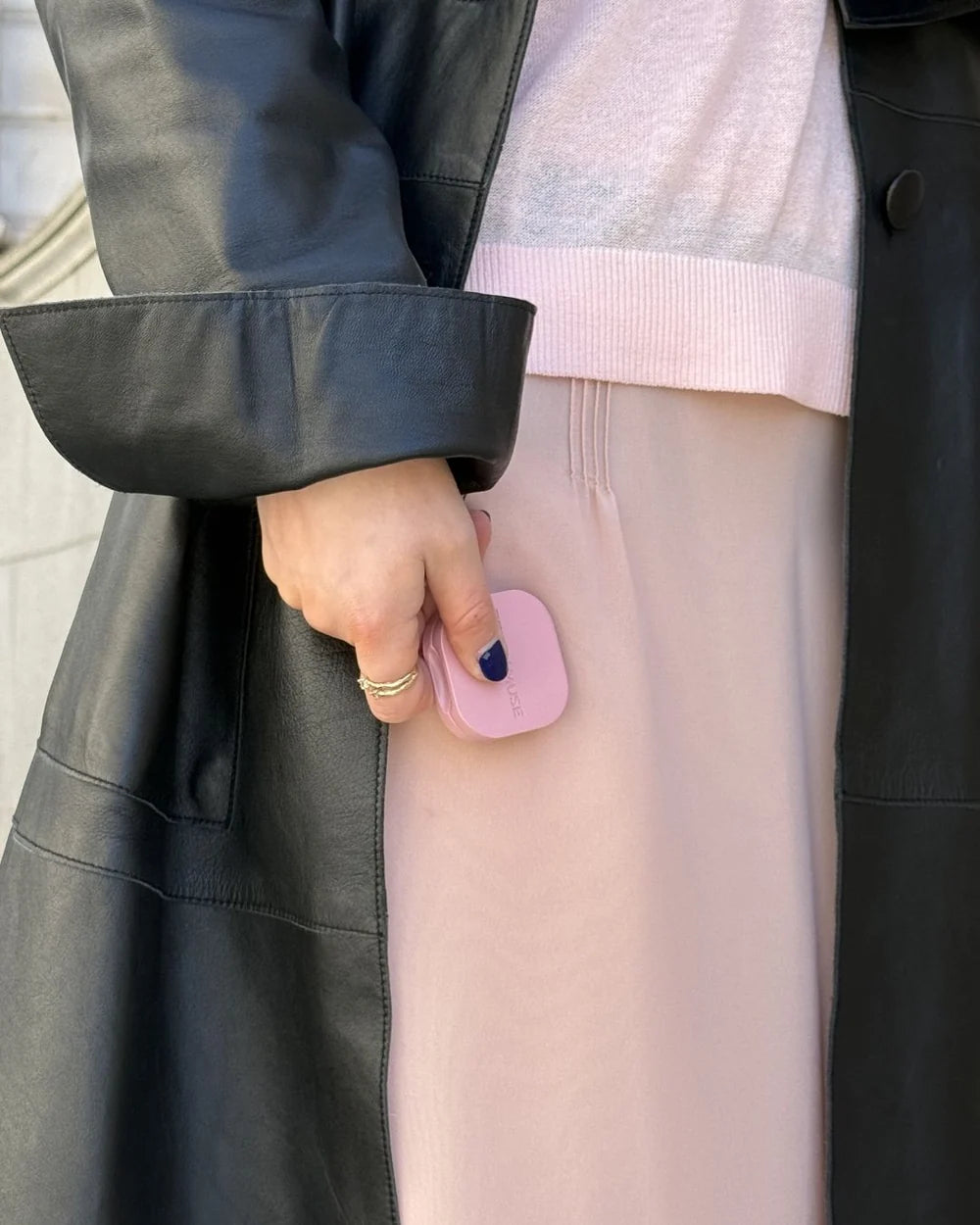 TENTH MUSE | HYLKI | PINK SUEDE
