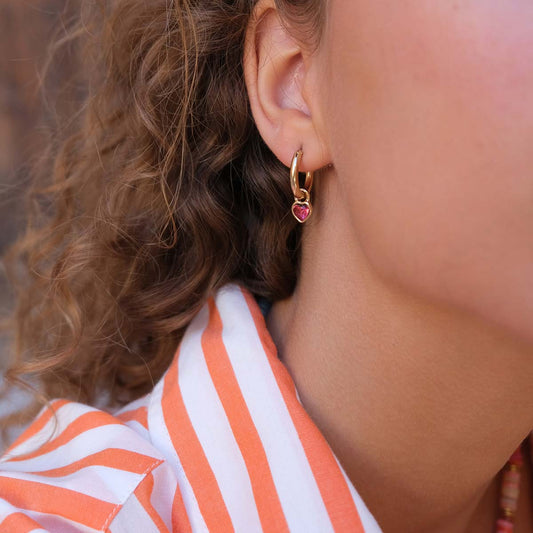 Eyrnalokkar | Funky hearts