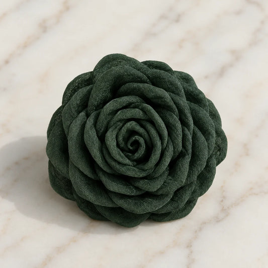 NAMISO | Hana Rose | Hárklemma | Græn | 12cm