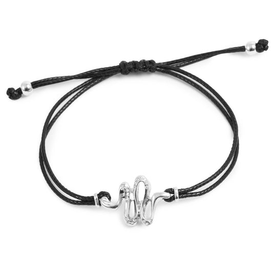 Blowing Ribbon | armband| Silfur