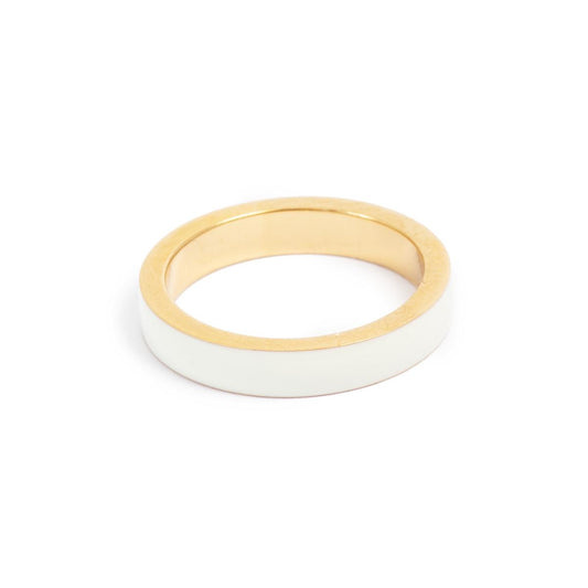 Hringur - Steel Enamel Coll | stærð 53