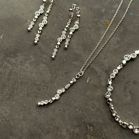 Armband | Sweet Droplets | Silfur