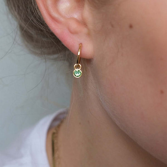 Eyrnalokkar Hangandi-litlir-Swarovski