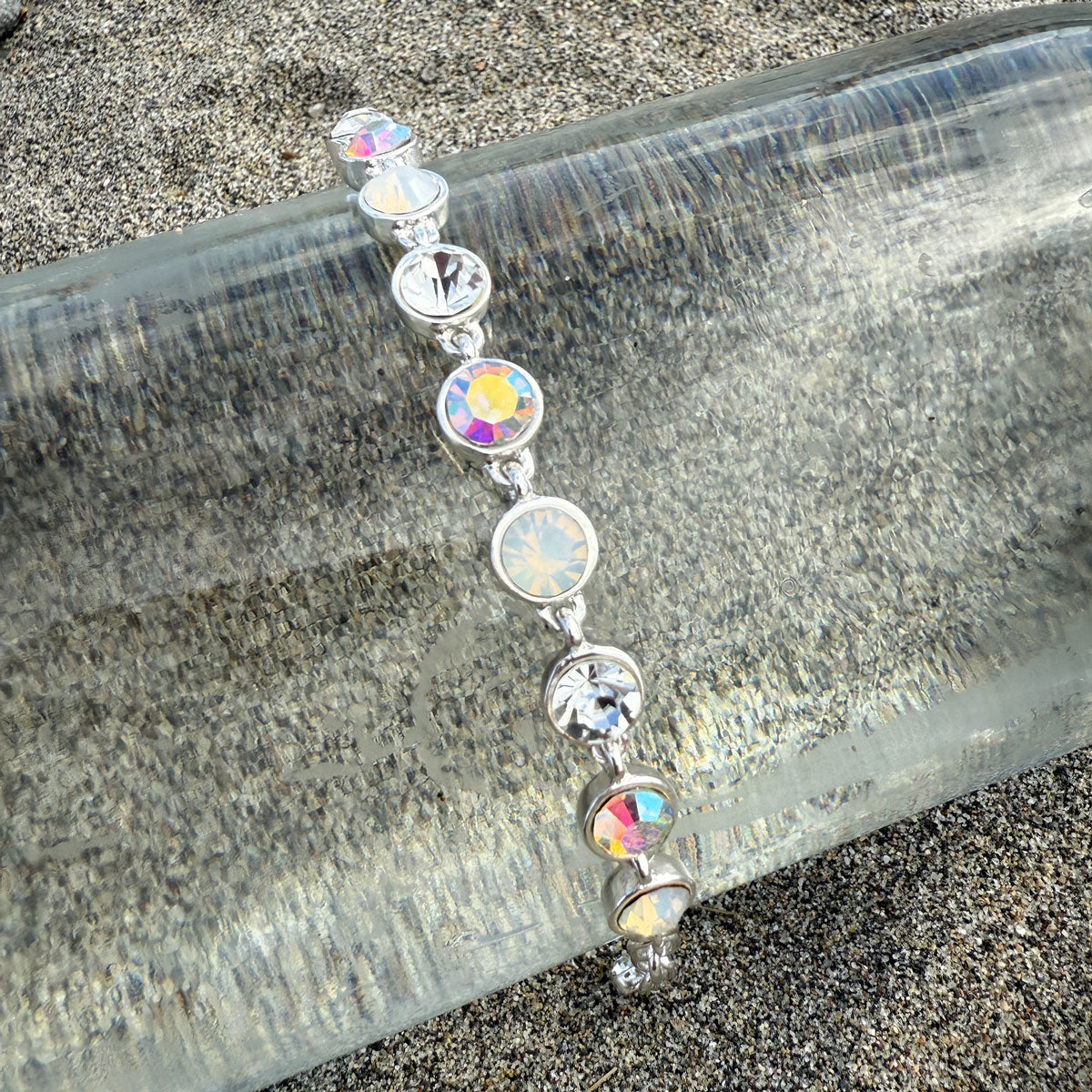 Armband | Solstice | Silfur m steinum