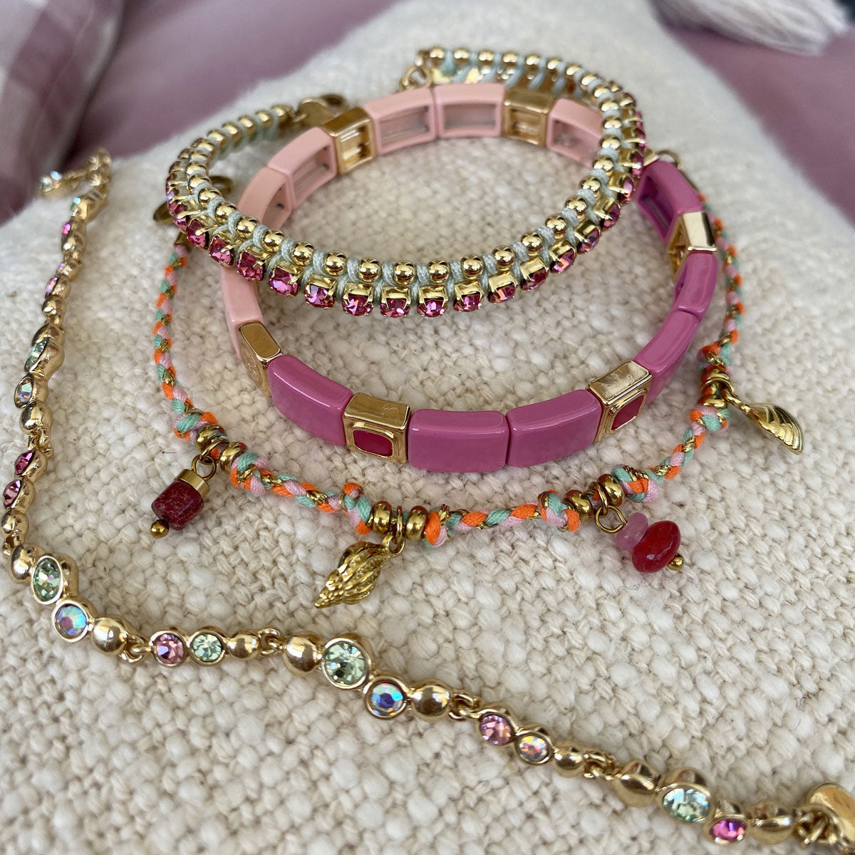 Armband | Sweet Droplets | Marglitað