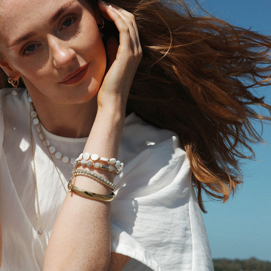 Armband | Friendship | Hvítt