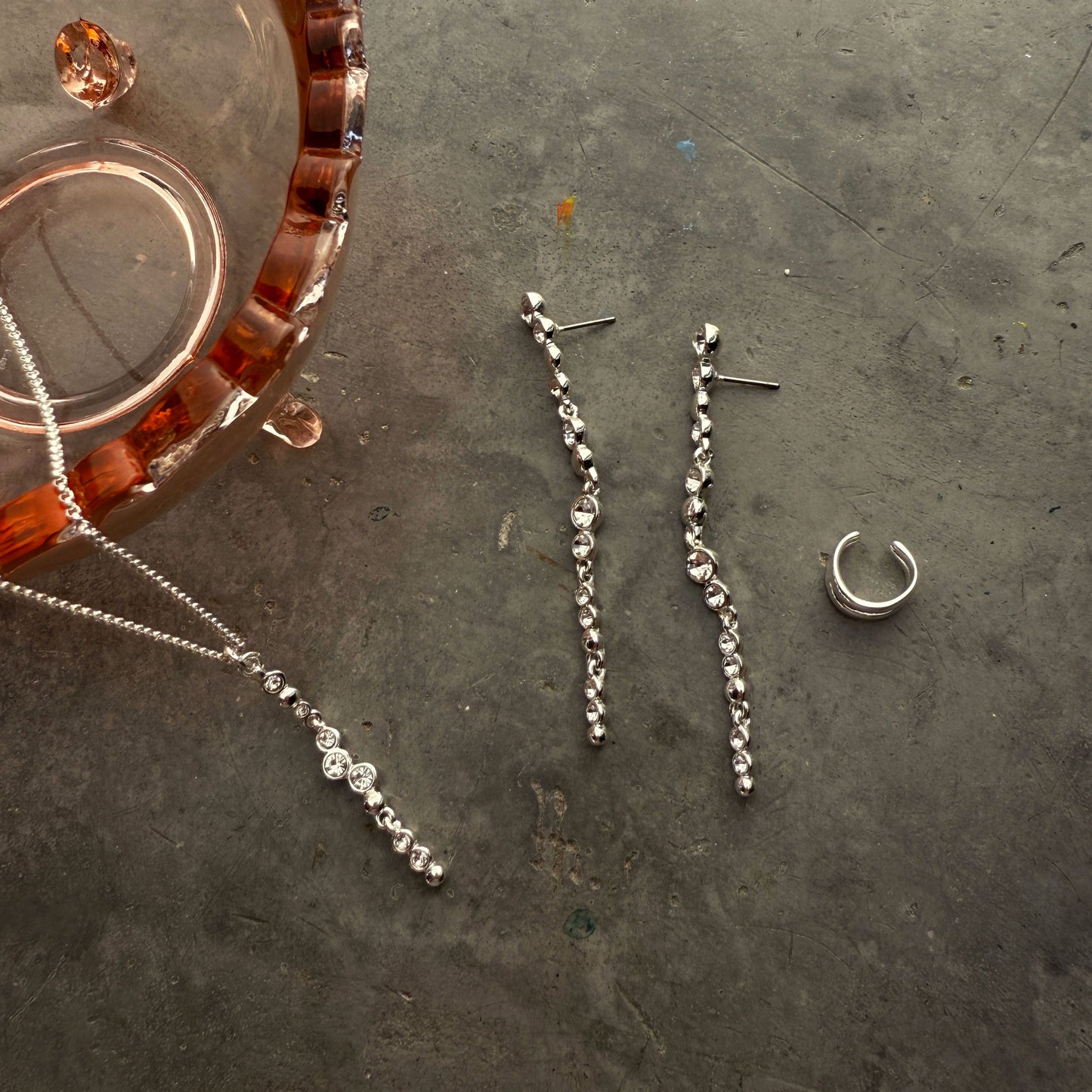 Hálsmen |Sweet Droplets | Silfur