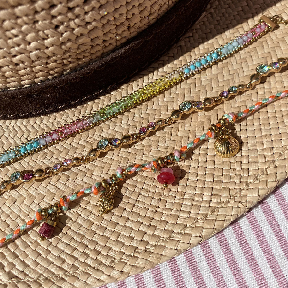 Armband | Happy Life | Stál