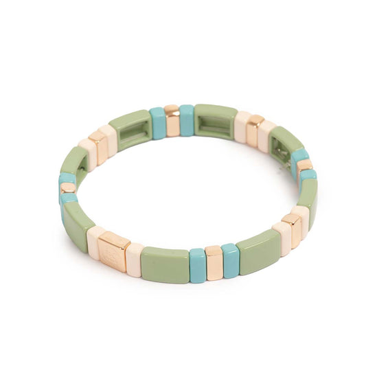 Armband - Enamel Tiles -Minna/ Stærra