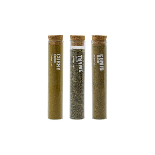 Kryddstaukar | Curry powder, thyme, cumin powder