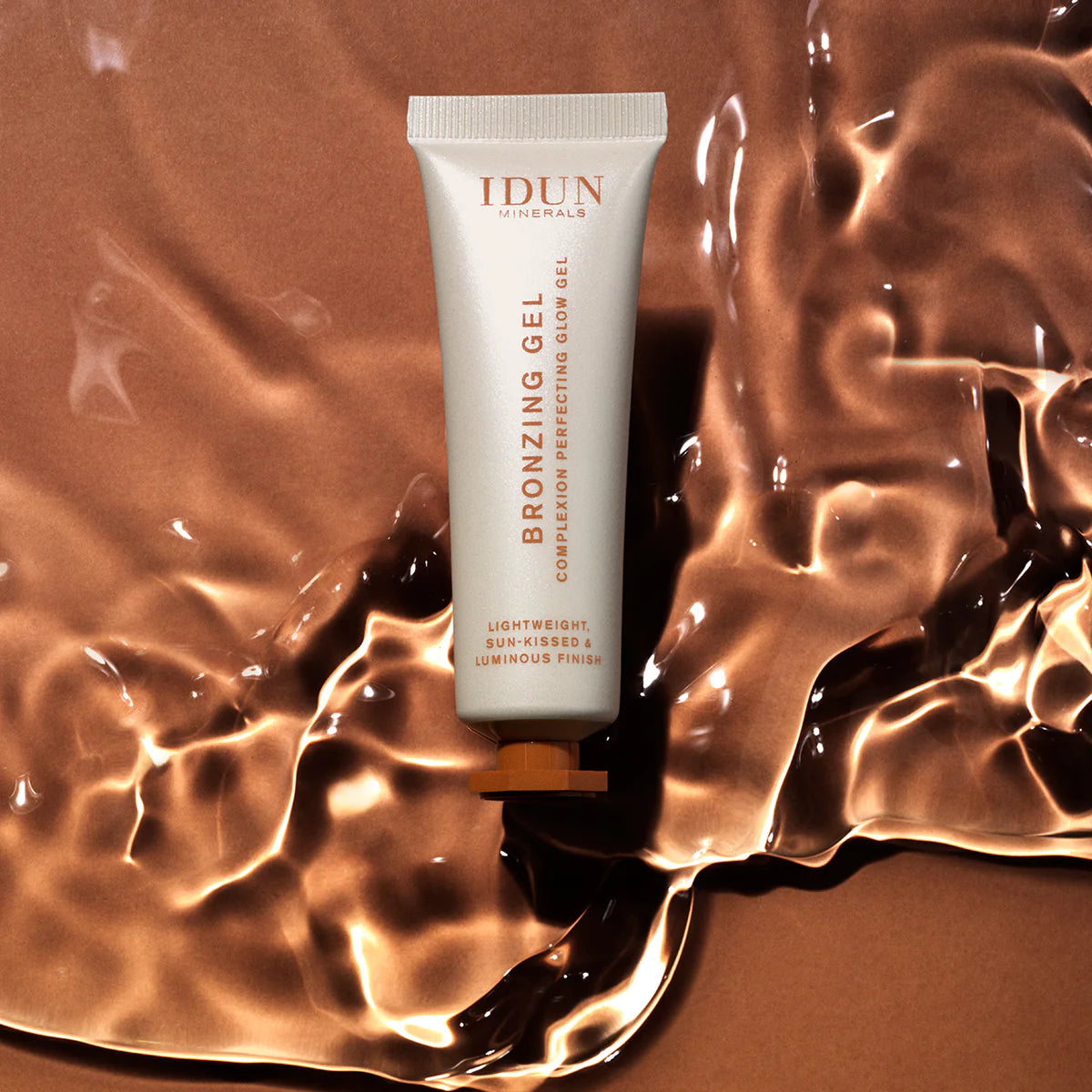 IDUN MINERALS | Bronzing gel | Andlit| Golden hour