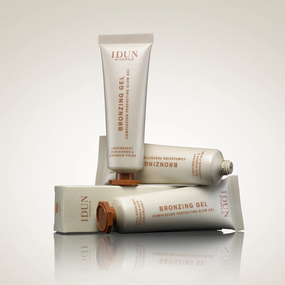IDUN MINERALS | Bronzing gel | Andlit| Golden hour