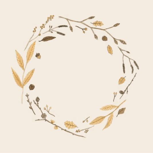 Servíettur | Haust | Krans