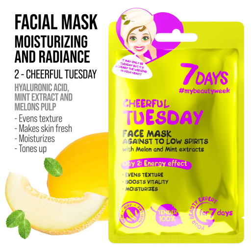 7DAYS | Gift set sheet masks BEAUTY CALENDAR | Gjafasett