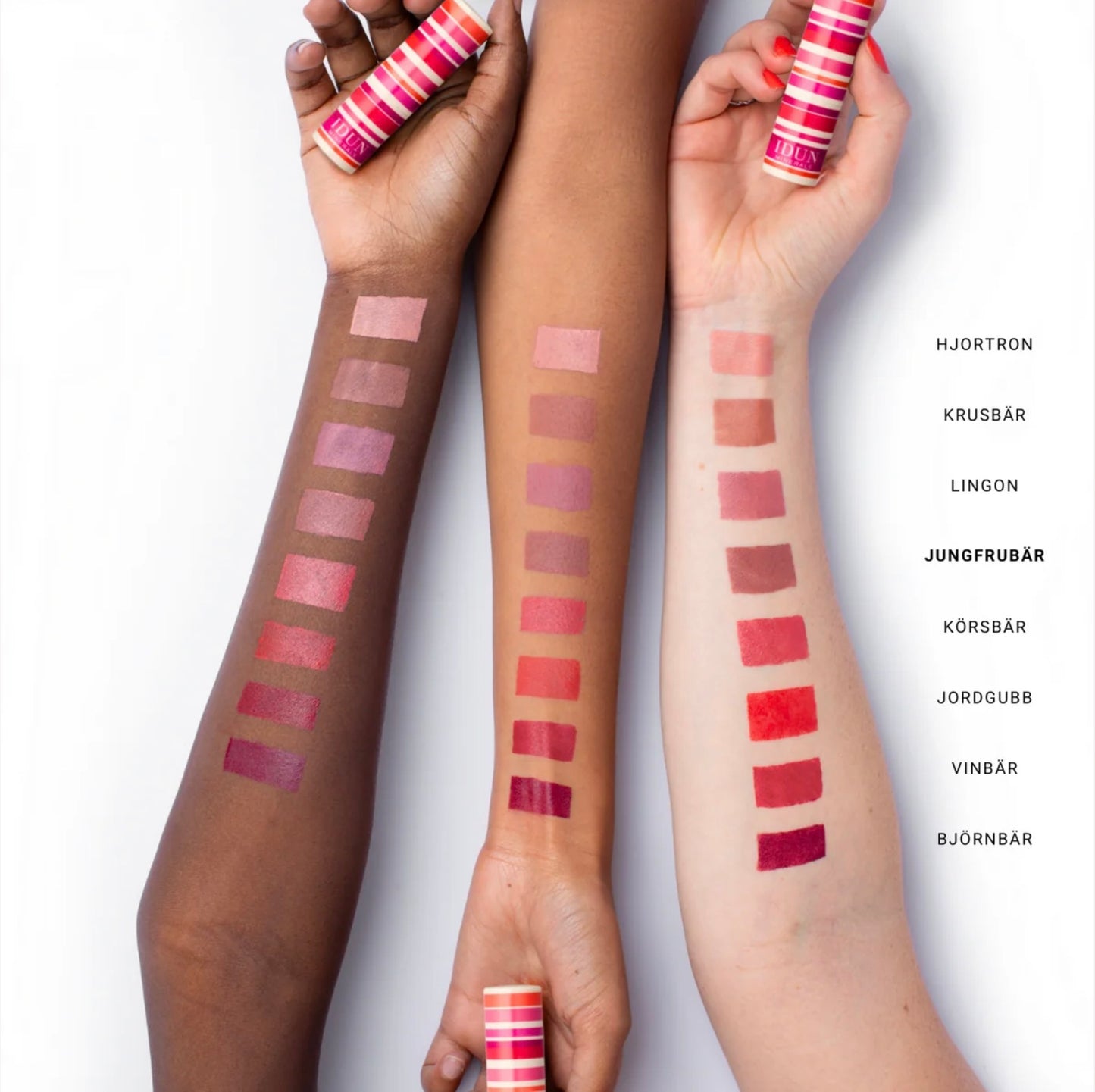 IDUN Minerals | Matte Lipstick | Varalitur | Jungfrubär