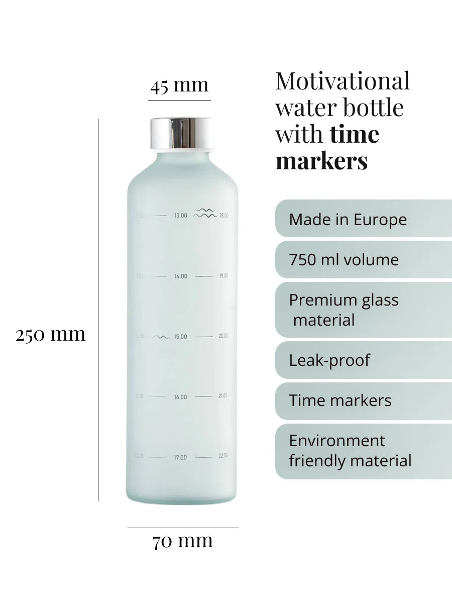 EQUA | Glerflaska | 750 ml | Water O'clock