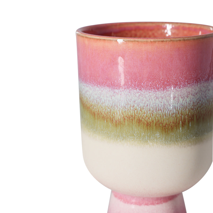 HKLIVING | 70s Ceramics | Retro blómapottur | Rosefield