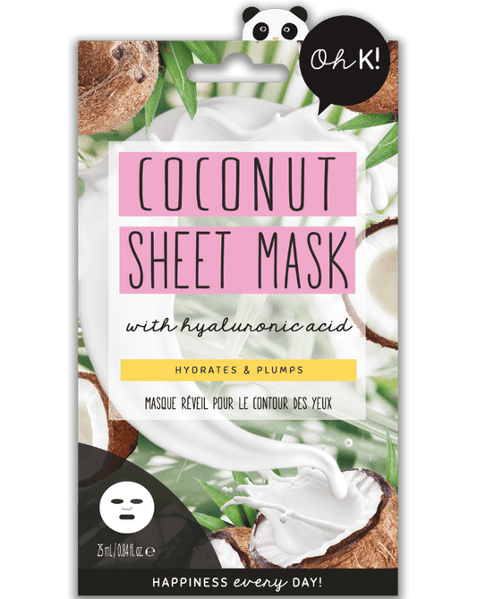 OH K! | ANDLITSMASKI | COCONUT SHEET MASK