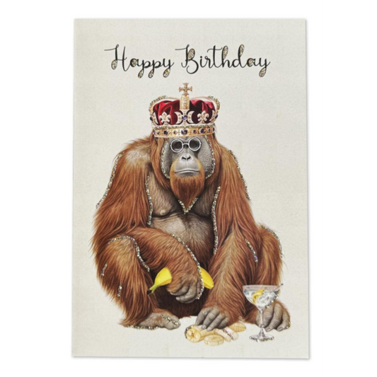 Vanilla Fly | Kort | Happy Birthday Orangutan