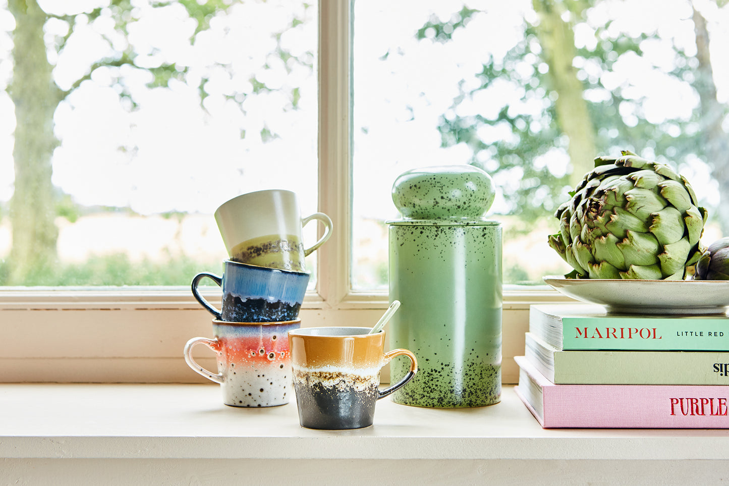 HKLIVING | 70s ceramics | Americano kanna | Night