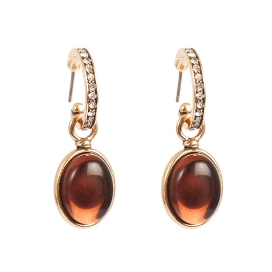 Eyrnalokkar | Sophistication | Maroon